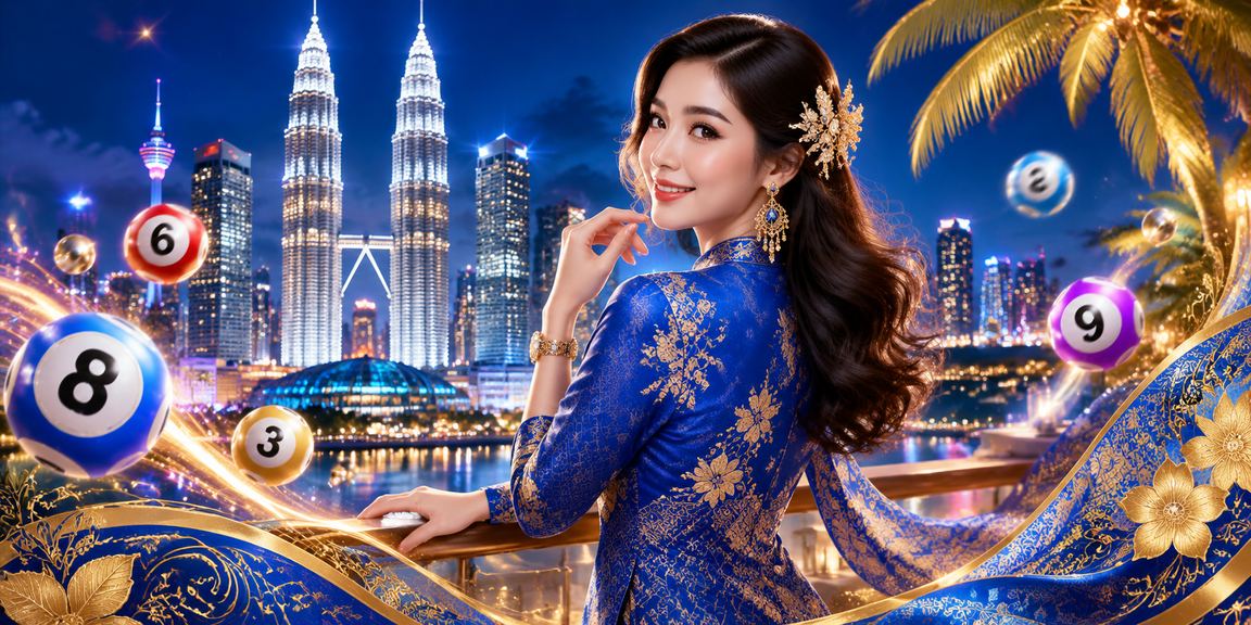 Pengguna di Kuala Lumpur mengakses loteri dalam talian melalui aplikasi jk88 dengan pakaian tradisional